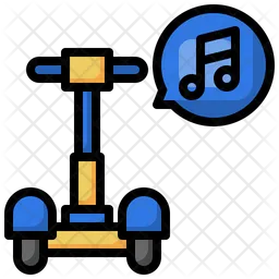 Music Scooter  Icon