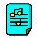 Music Score  Icon