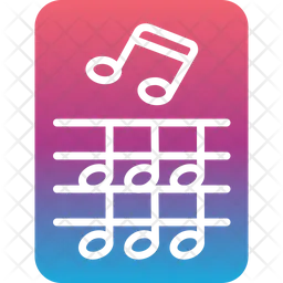 Music Score  Icon