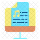 Icomputer Music Note Music Script Song Script Icon