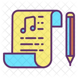 Music Script  Icon