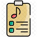 Music Sheet Icon