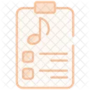 Music Sheet Icon