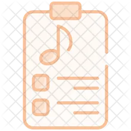 Music sheet  Icon