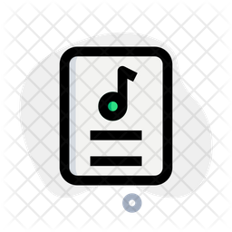 Music Sheet Icon