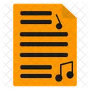 Music Sheet Music Musical Notes Icon