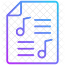 Music Sheet Icon