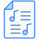 Music Sheet Icon