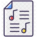 Music Sheet Icon