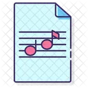 Music Sheet Music Musical Icon