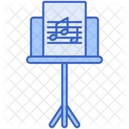 Music Sheet Stand  Icon