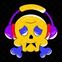 Music Skull  Icon
