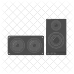 Music speaker  Icon