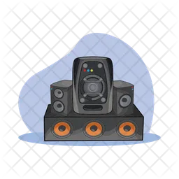 Music speaker  Icon