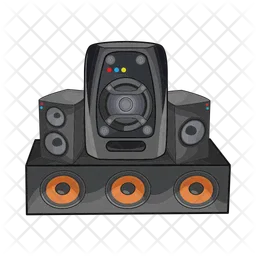 Music speaker  Icon