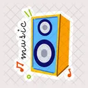 Music Speaker  Icon