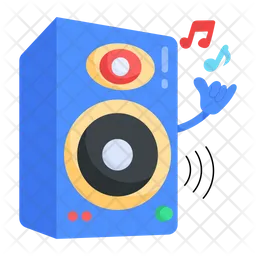 Music Speaker  Icon