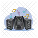 Music speaker  Icon