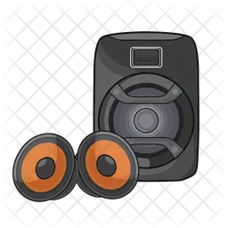 Music speaker  Icon