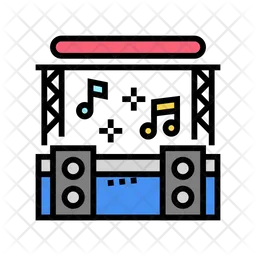 Music Stage  Icon