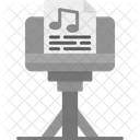 Music Stand Band Concert Icon
