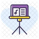 Music stand  Icon