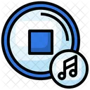 Music Stop  Icon