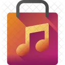 Music Store App Sound Shopping Icon