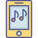 Music Tab Music Player Cell Phone Icon