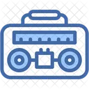 Music Tape Boom Box Radio 아이콘