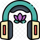 Music Therapy Earbuds Headphone Icon