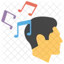 Music Therapy Mental Relaxation Music Exercise Icon