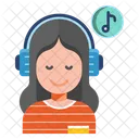 Music Therapy Relax Fitness Icon