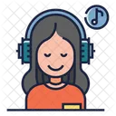 Music Therapy Relax Fitness Icon