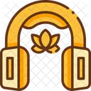 Music Therapy Earbuds Headphone Icon