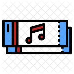 Music Ticket  Icon