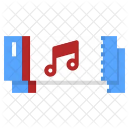 Music Ticket  Icon