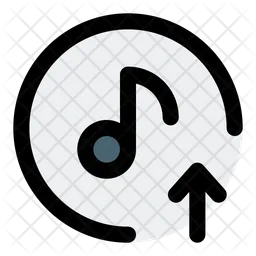 Music Upload  Icon