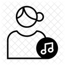 Music User Music Profile Female Profile Icon