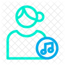 Music User Music Profile Female Profile Icon