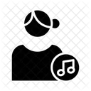 Music User Music Profile Female Profile Icon