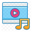 Music Video Music Player Mobile Icon