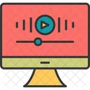 Music Video Computer Monitor Symbol