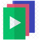 Music video player Video playback tool  Icon