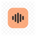 Music Wave Audio Equalizer Icon