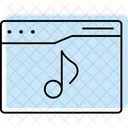 Music web  Icon