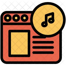 Music Web  Icon