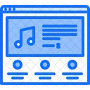 Music Website  Icon