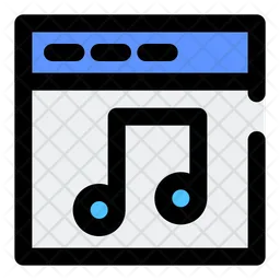 Music Website  Icon