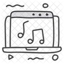 Music Website Music Site Online Music Icon